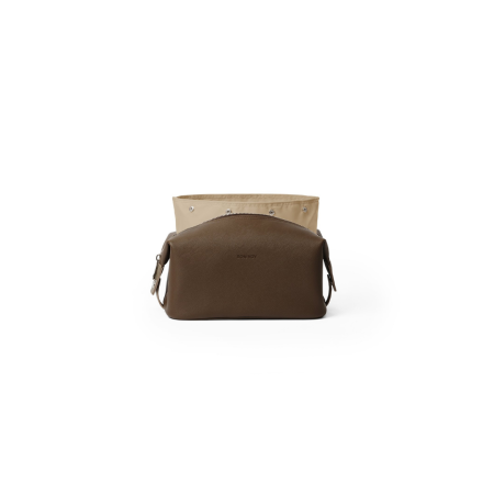 Staycation Cosmetic Bag Small Brun