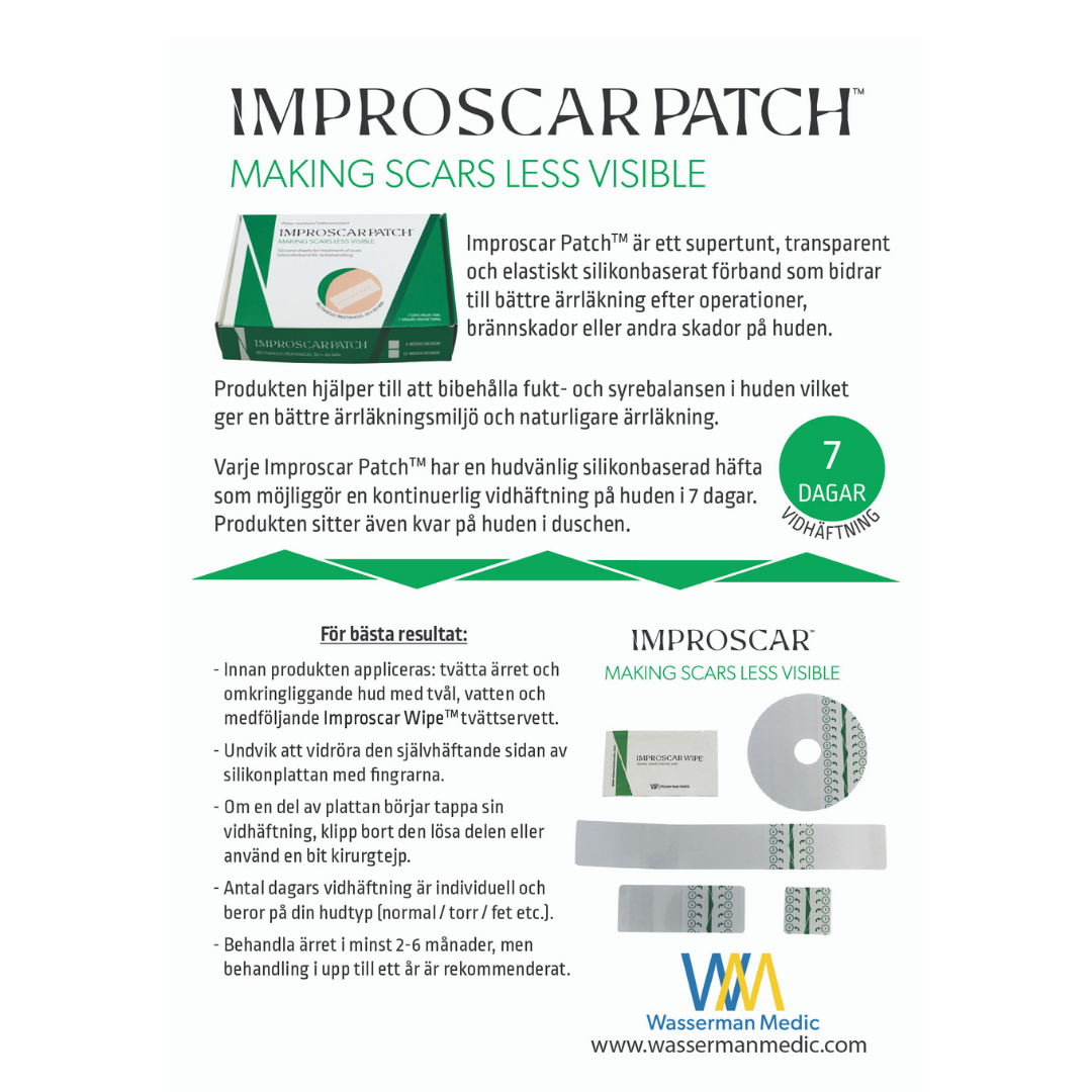 Improscar Patch – Rektangel - Bild 4